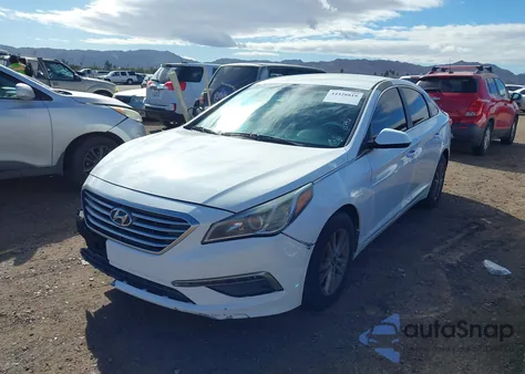 2015 Hyundai Sonata Se from USA, damaged, VIN 5NPE24AF9FH038686